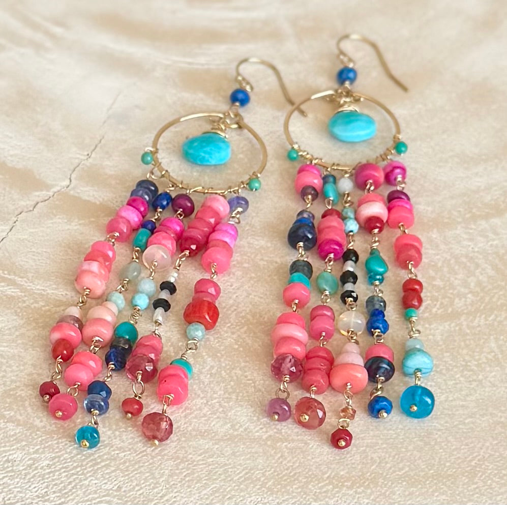Luxe Chaos Chandelier Earrings