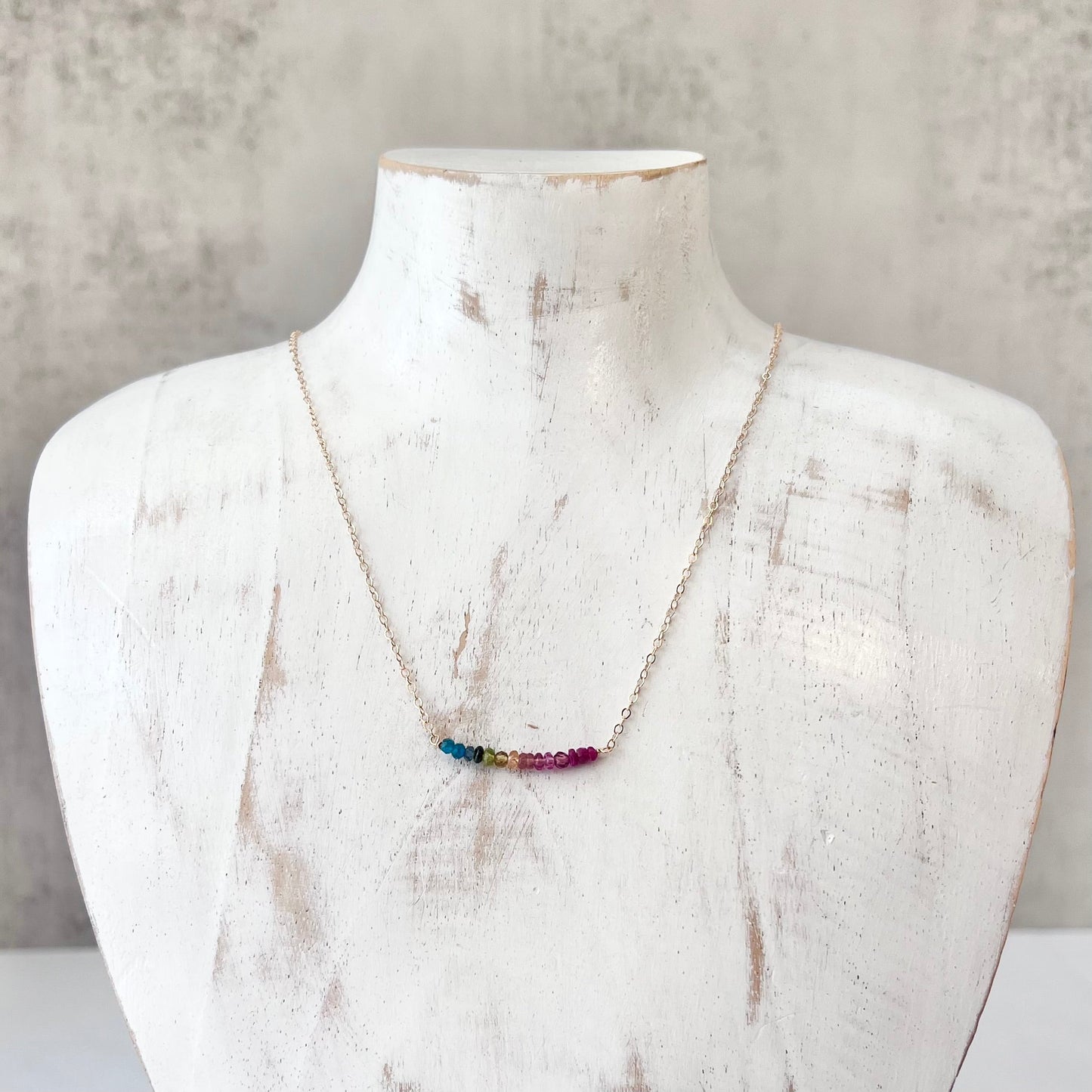 Gemstone Spectrum Necklace