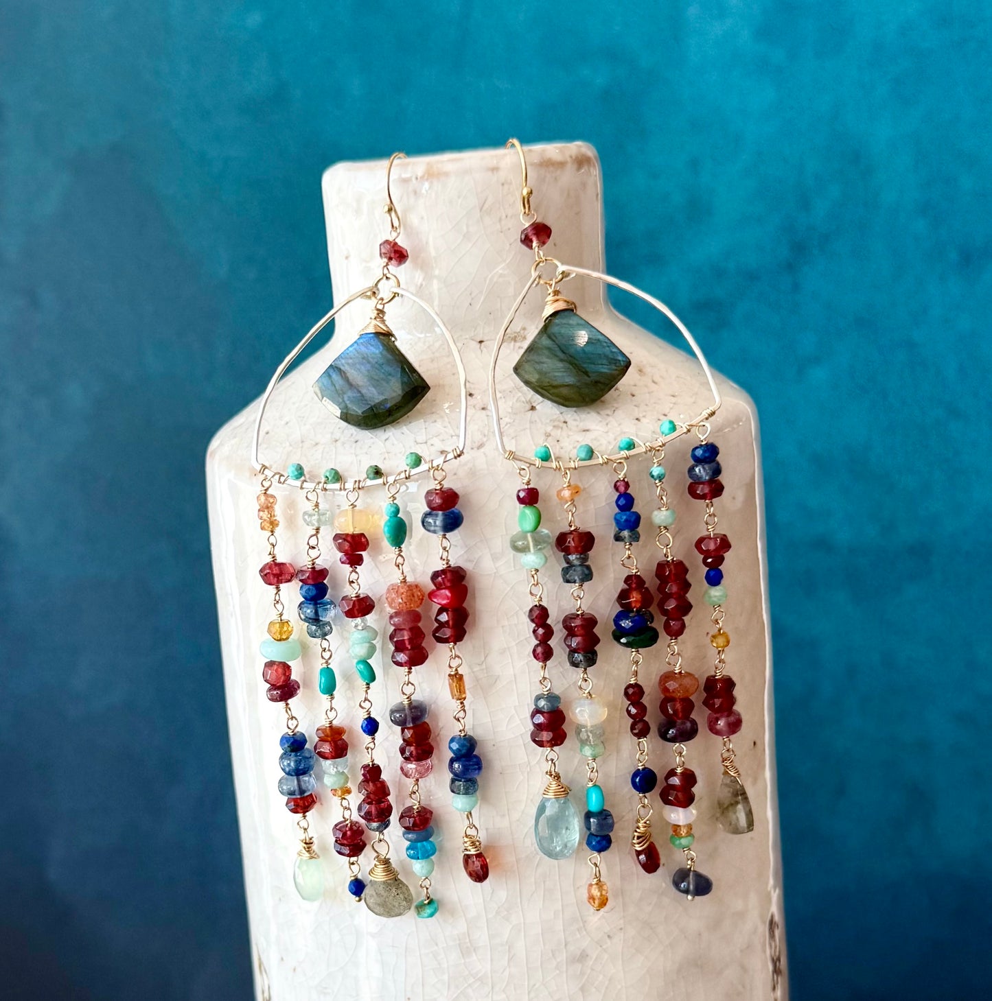 Winter Jellyfish Mixed Metal Chandeliers