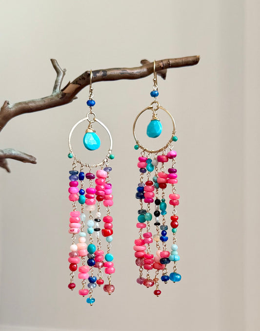 Luxe Chaos Chandelier Earrings