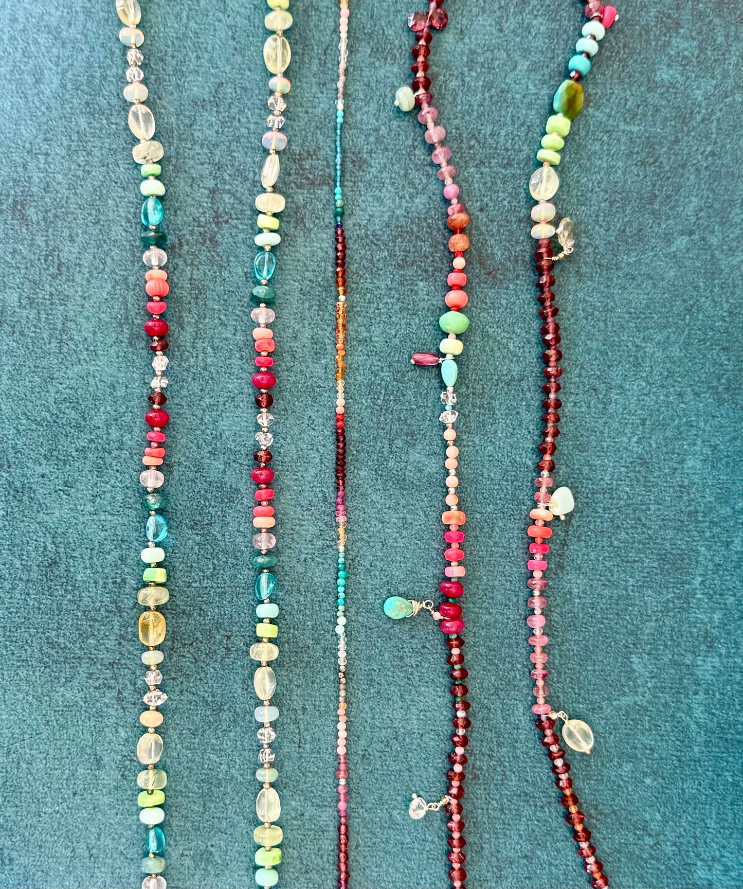 Seaside Hibiscus Midi Necklace