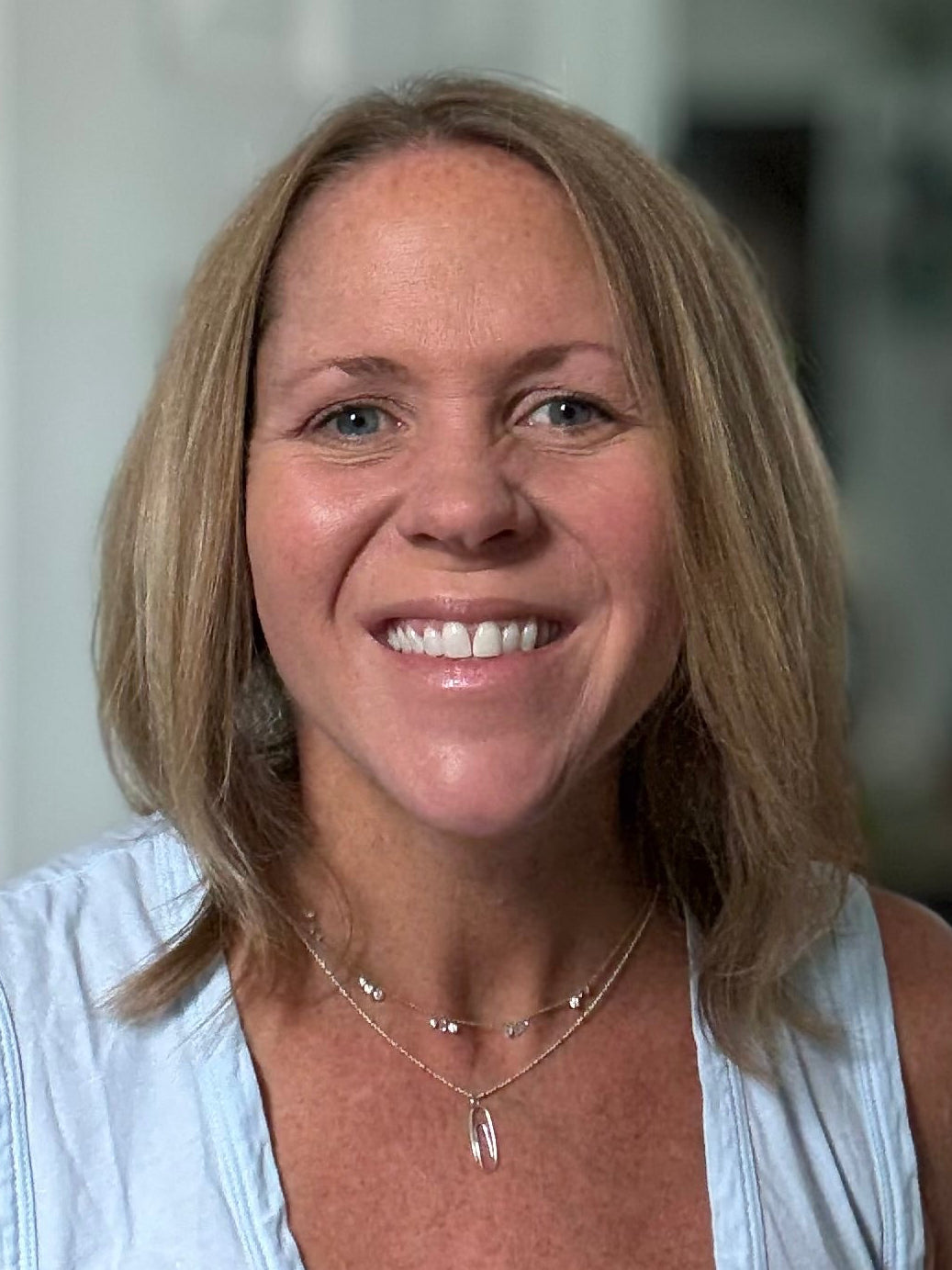 Sterling Silver Paperclip Necklace