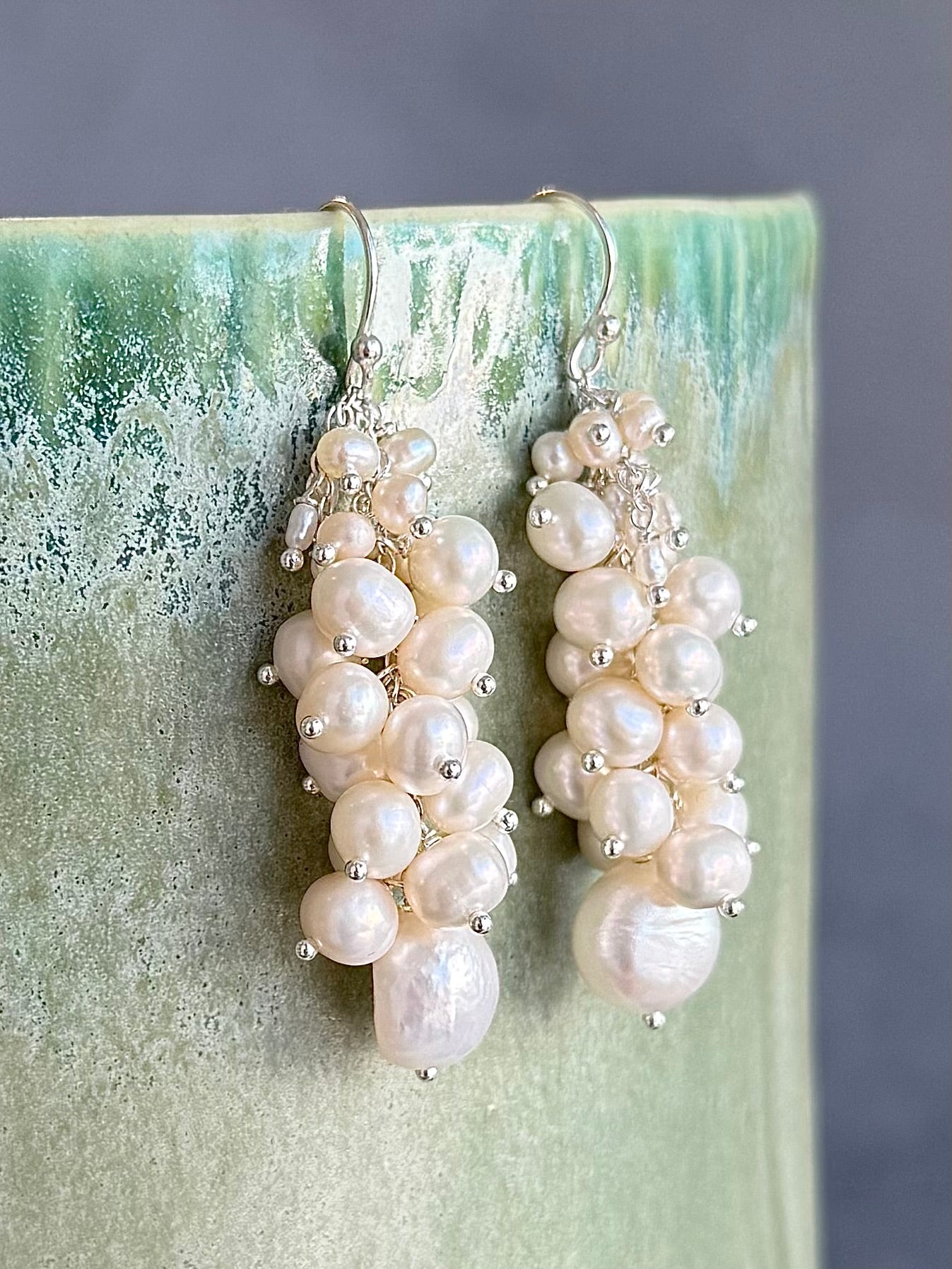 Pearl Cascade Earrings