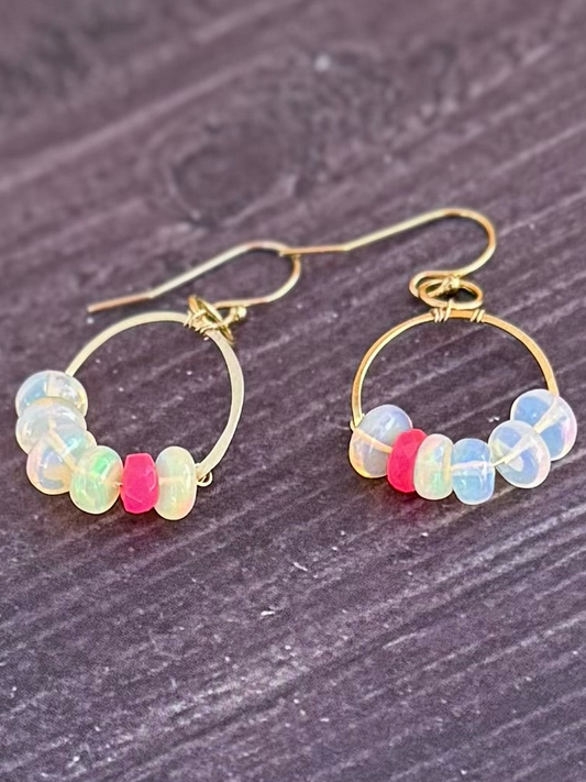 Opal Hoops