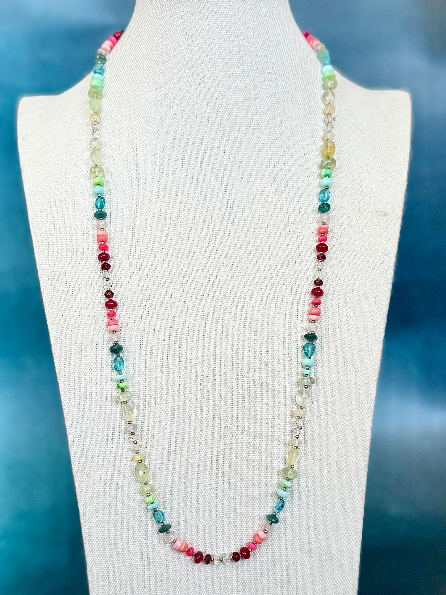 Seaside Hibiscus Midi Necklace