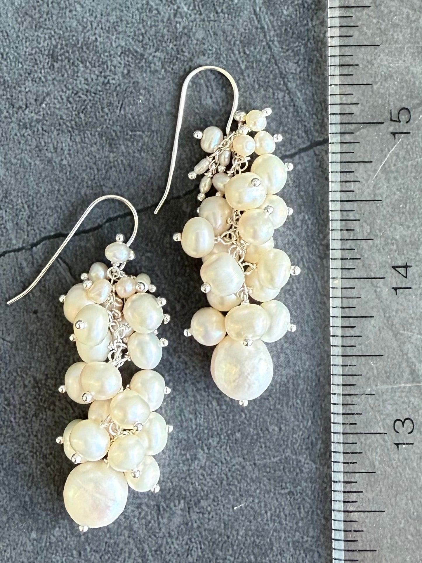 Pearl Cascade Earrings