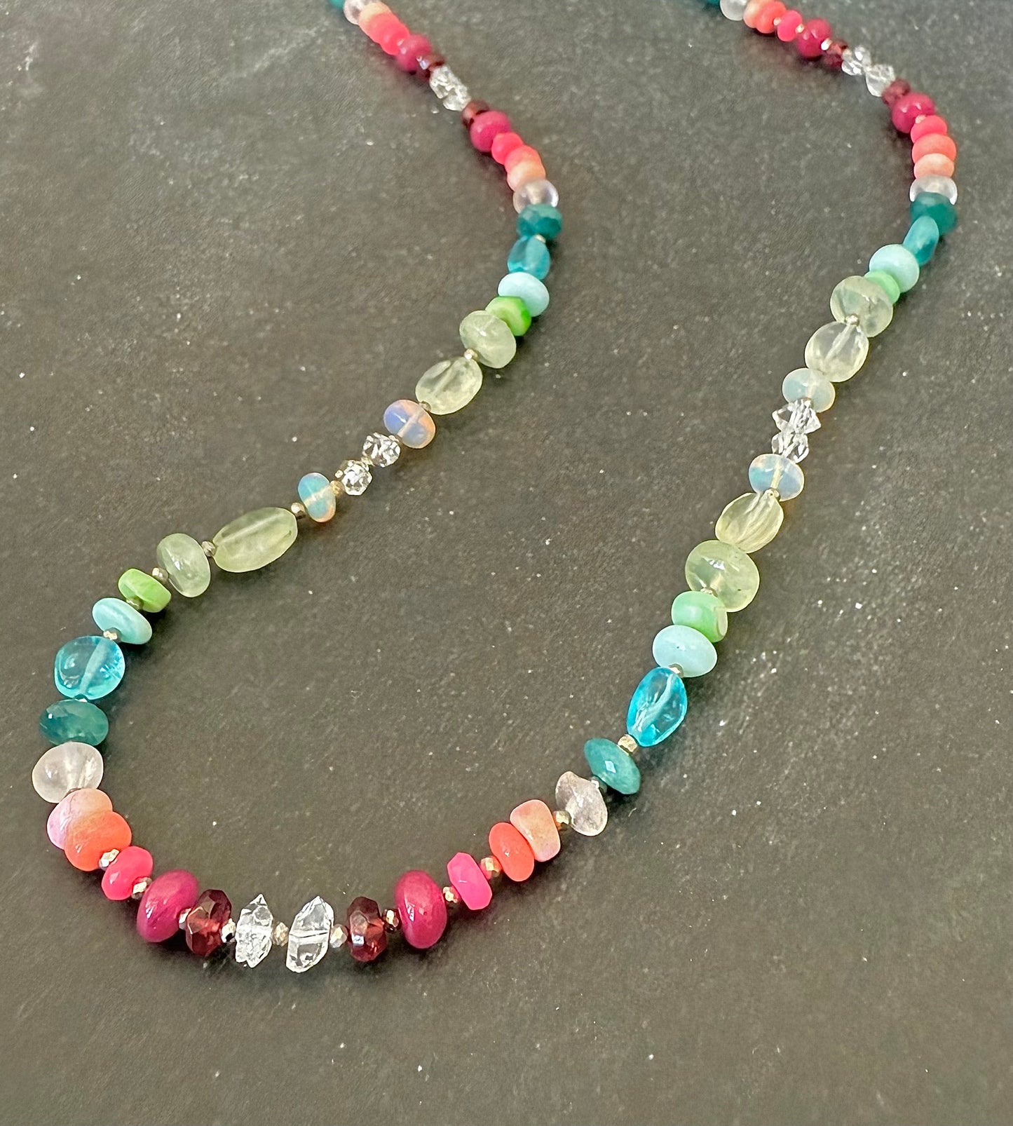 Seaside Hibiscus Midi Necklace