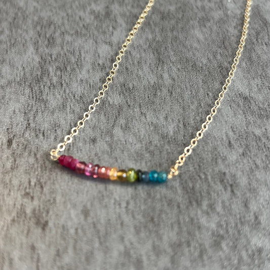Gemstone Spectrum Necklace