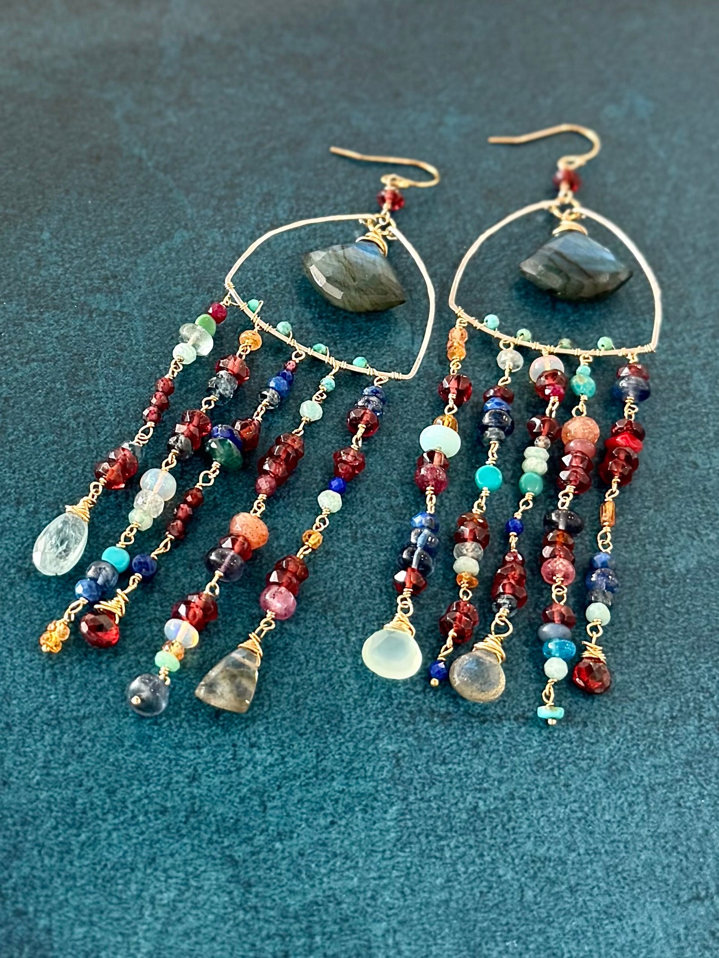 Winter Jellyfish Mixed Metal Chandeliers