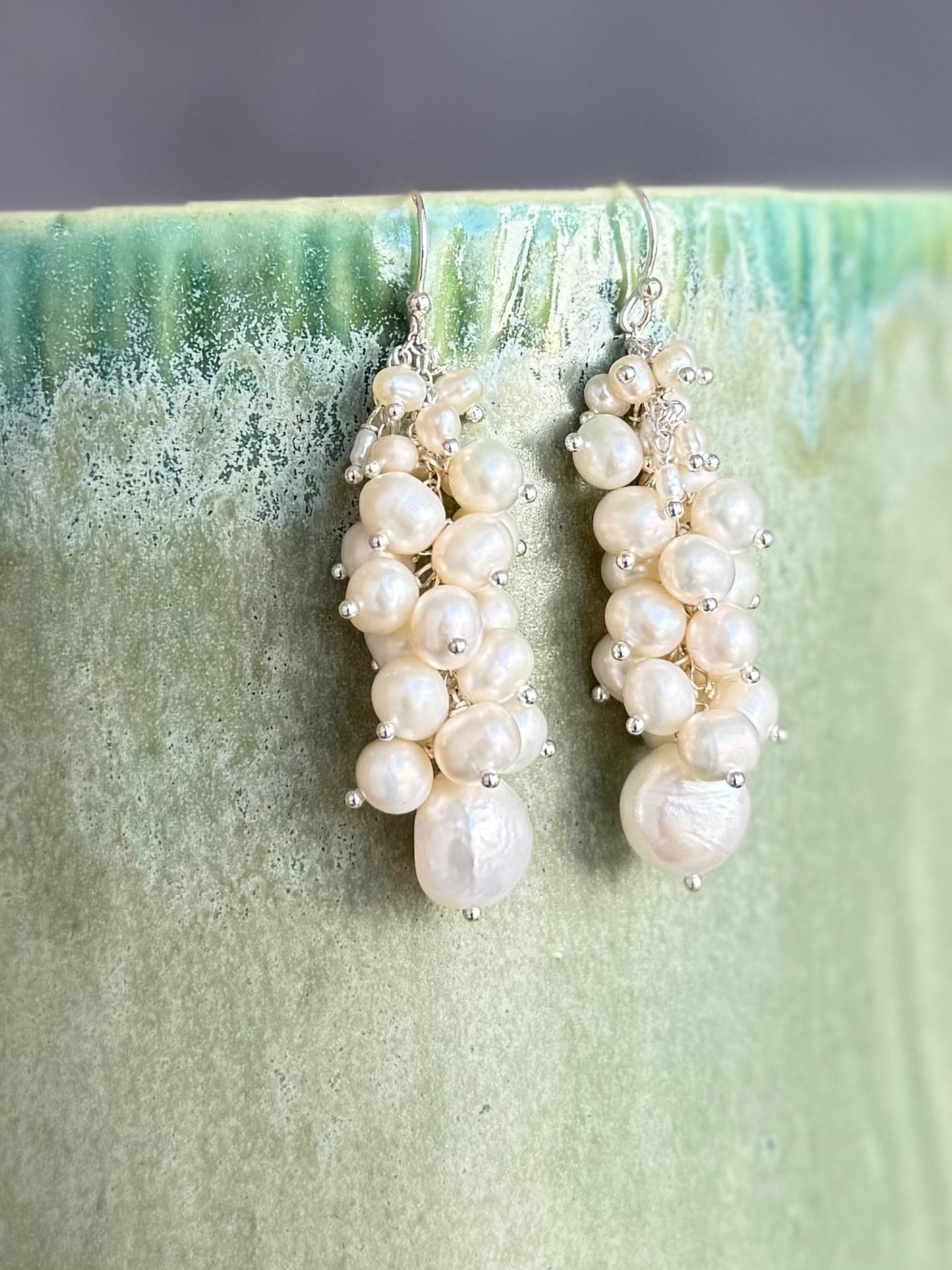 Pearl Cascade Earrings