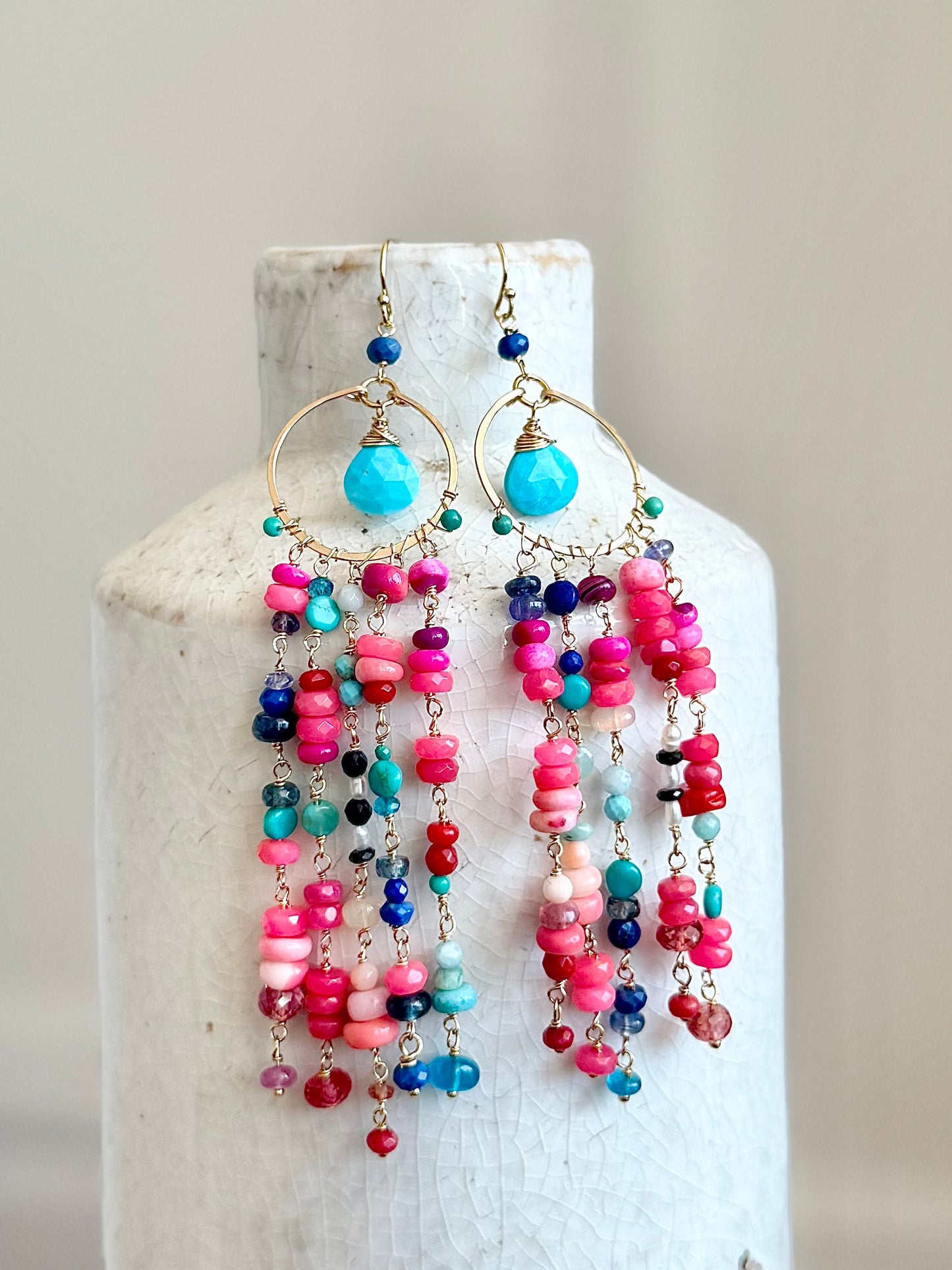 Luxe Chaos Chandelier Earrings